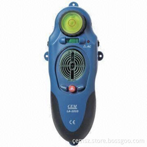 Three-in-one Stud, Metal and AC Voltage Finder with Live Wire Detector